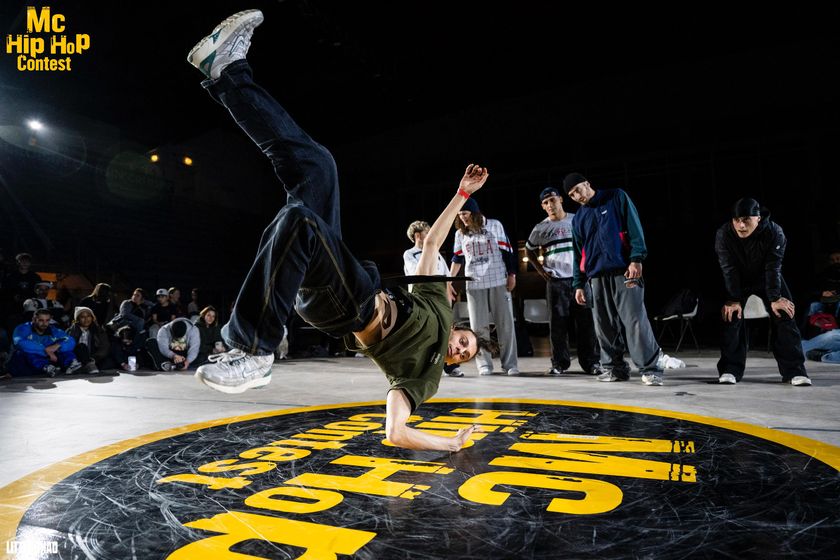 Headspin durante un contest